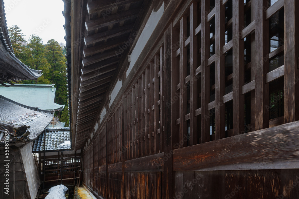 福井 永平寺の回廊 福井 永平寺の回廊
