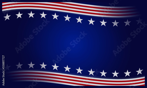 American Flag Elegant Background Texture 