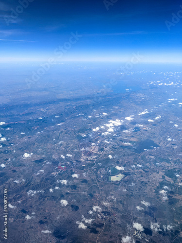 India, Bangalore to Mumbai, clouds in the sky