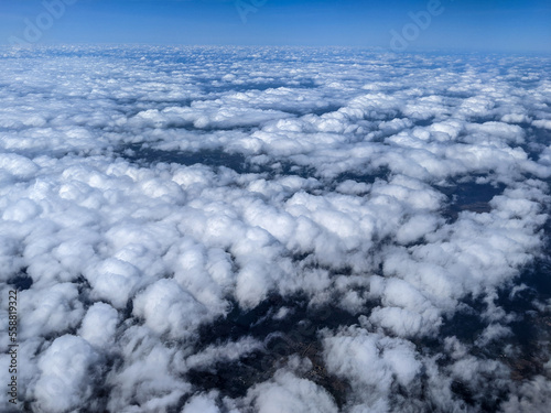 India, Bangalore to Mumbai, clouds in the sky