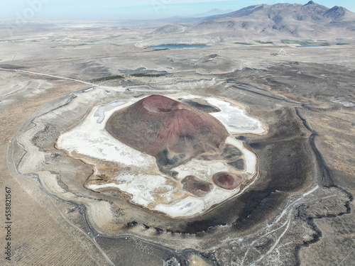 Turkey Konya crater lake, L...