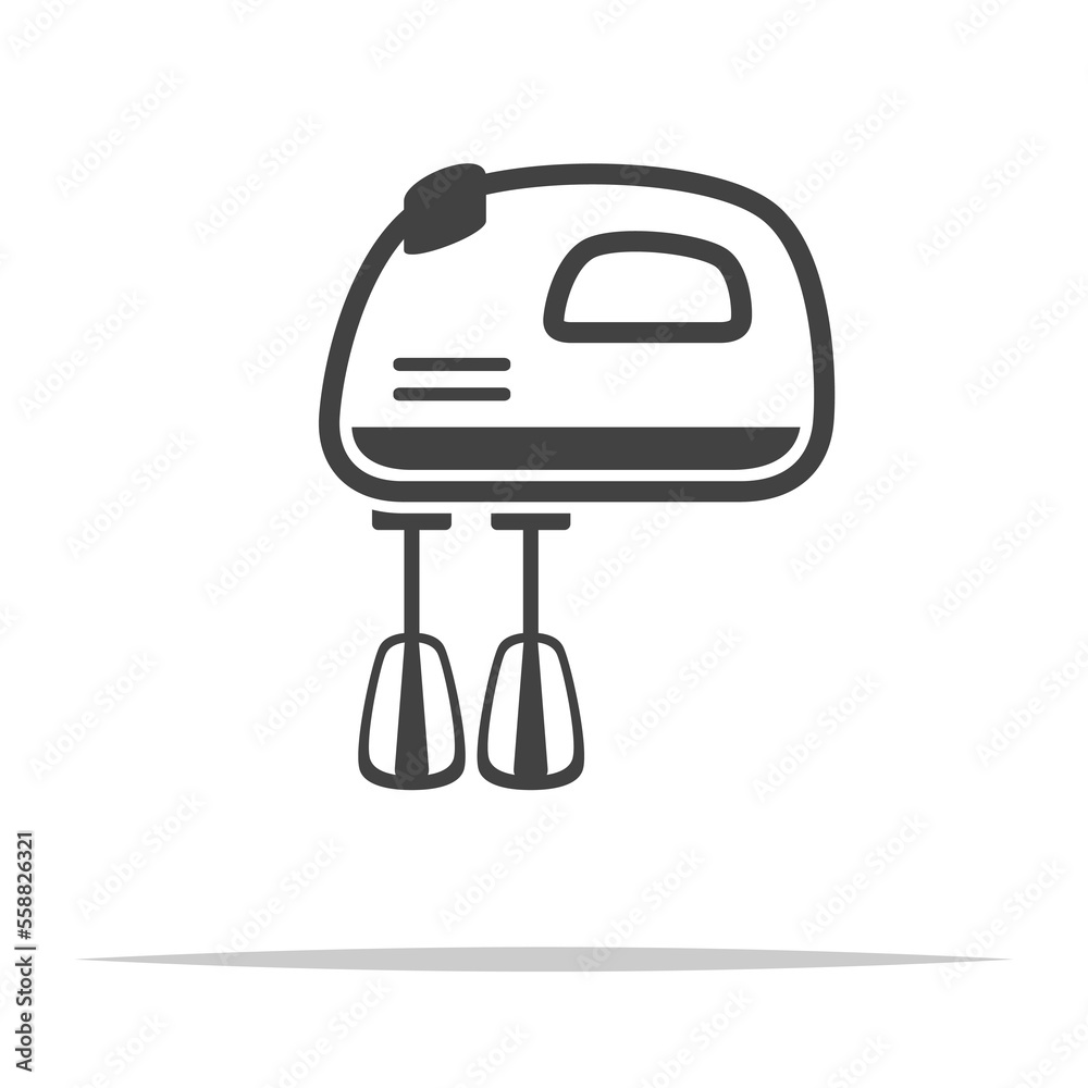 Hand mixer icon transparent vector isolated Hand mixer icon transparent vector isolated