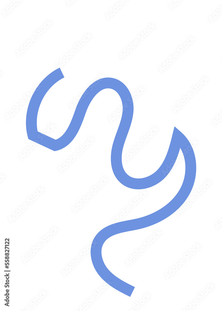 Colourful Squiggly Lines Design Colourful Squiggly Lines Design