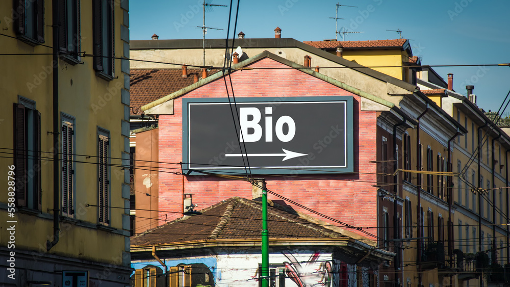 Street Sign to Bio
