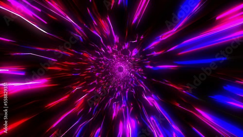 colorful animated twirl tunnel background
