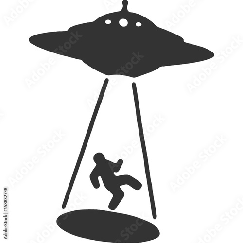 Alien Outsider Vintage Illustration Vector