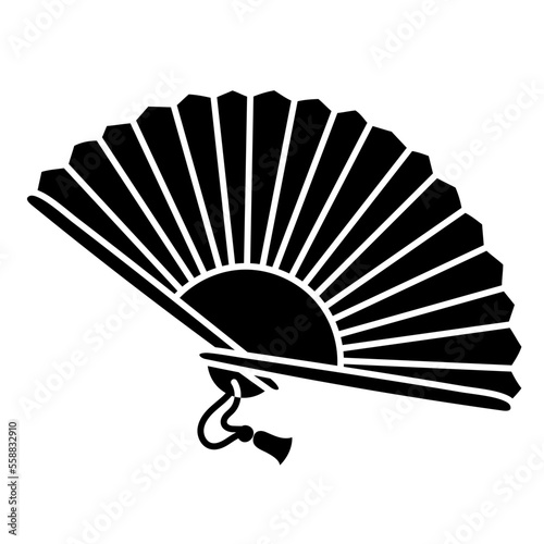 fan glyph icon