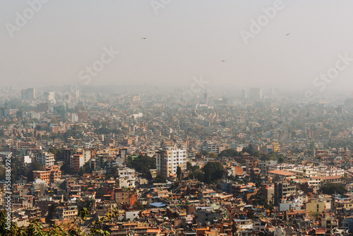 Foggy Kathmandu