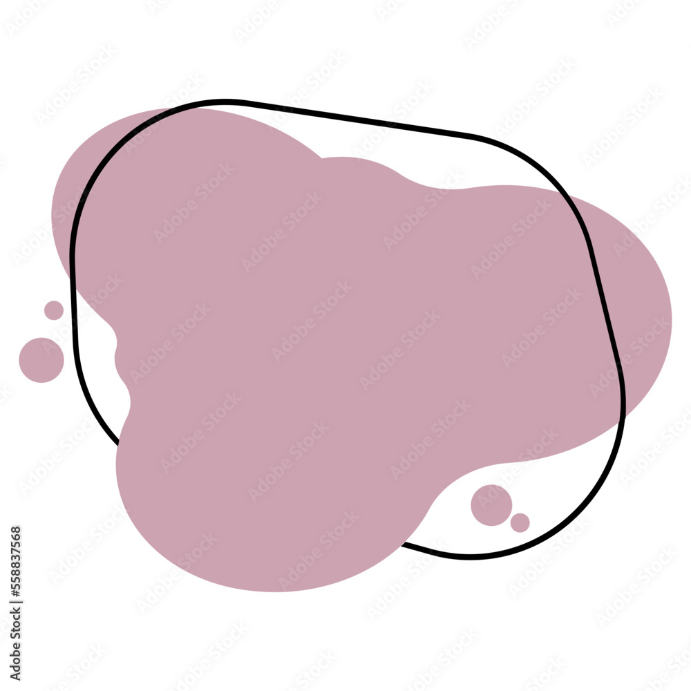 Abstract blob shape vector fluid liquid element design Abstract blob shape vector fluid liquid element design