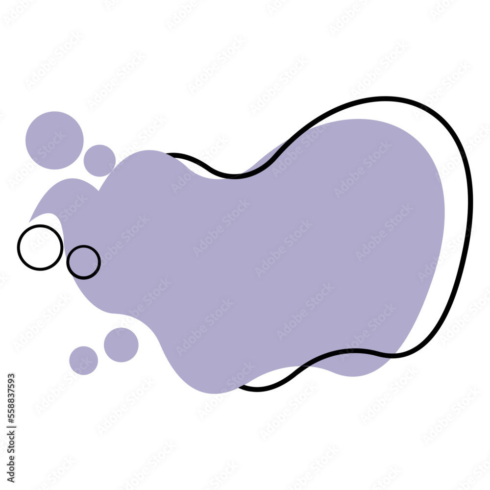 Abstract blob shape vector fluid liquid element design Abstract blob shape vector fluid liquid element design