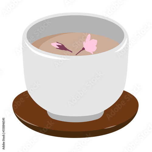 桜茶