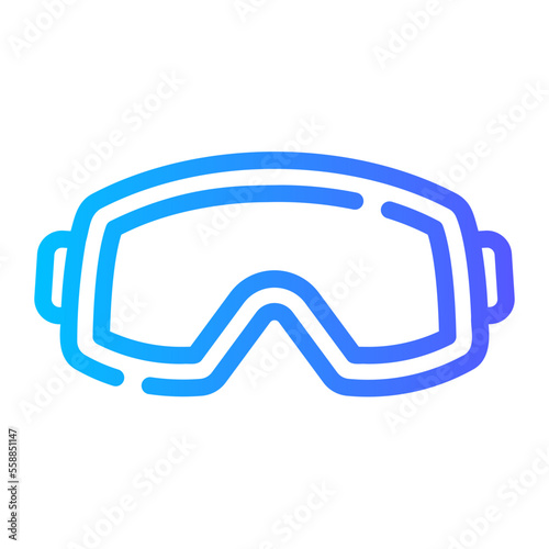 goggle gradient icon