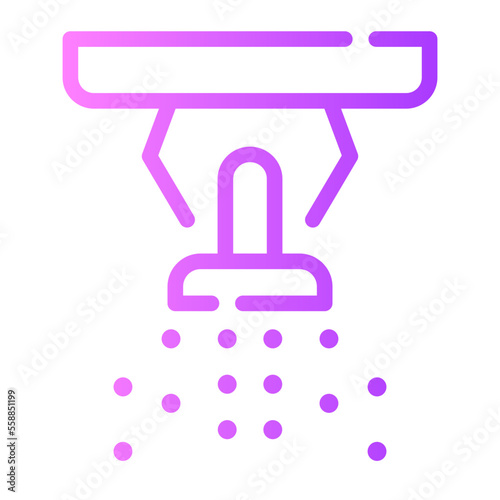 sprinkler gradient icon
