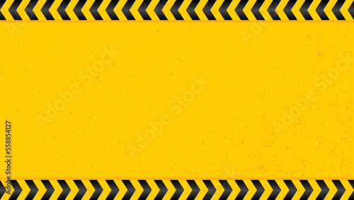 Construction Background texture black and yellow template, Black and yellow warning line striped rectangular background, yellow and black stripes