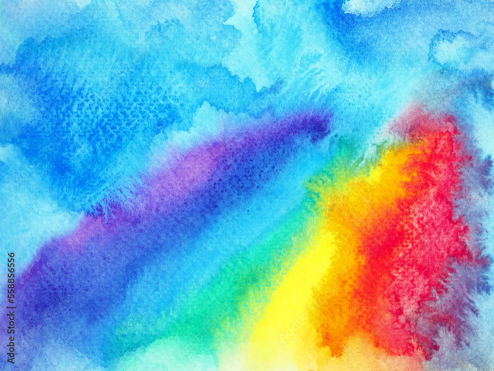 lgbtq flag pride love rainbow color abstract mind spiritual soul energy holistic background watercolor painting art healing therapy imagine inspiring chakra colorful positive power illustration