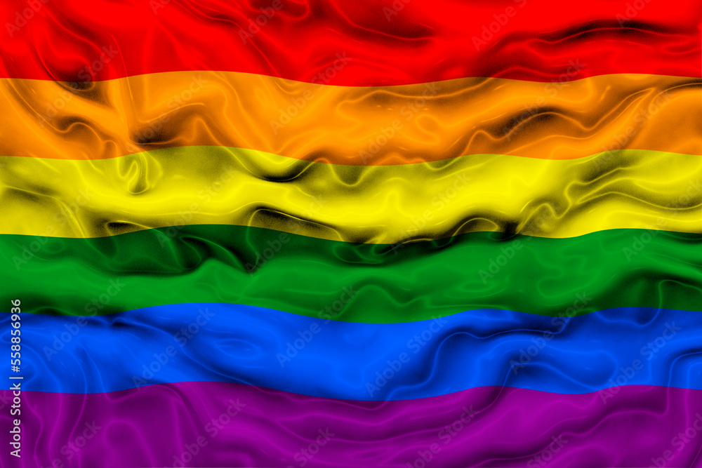 National Flag of Gay Pride. Background with flag of Gay Pride National Flag of Gay Pride. Background with flag of Gay Pride