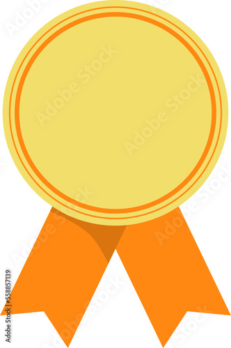 Orange Achievement Badge