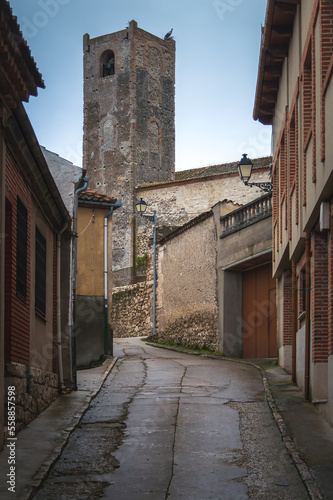 In the historic centre of Cuellar