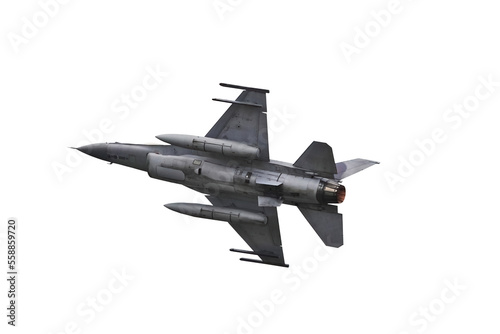 military jet fighter f-16