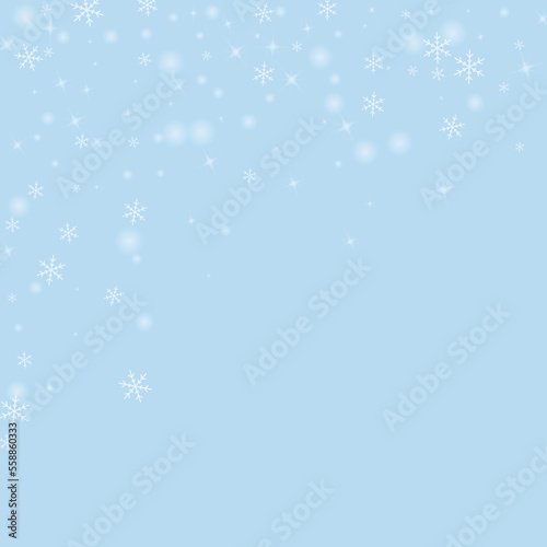 Beautiful snowfall christmas background. Subtle