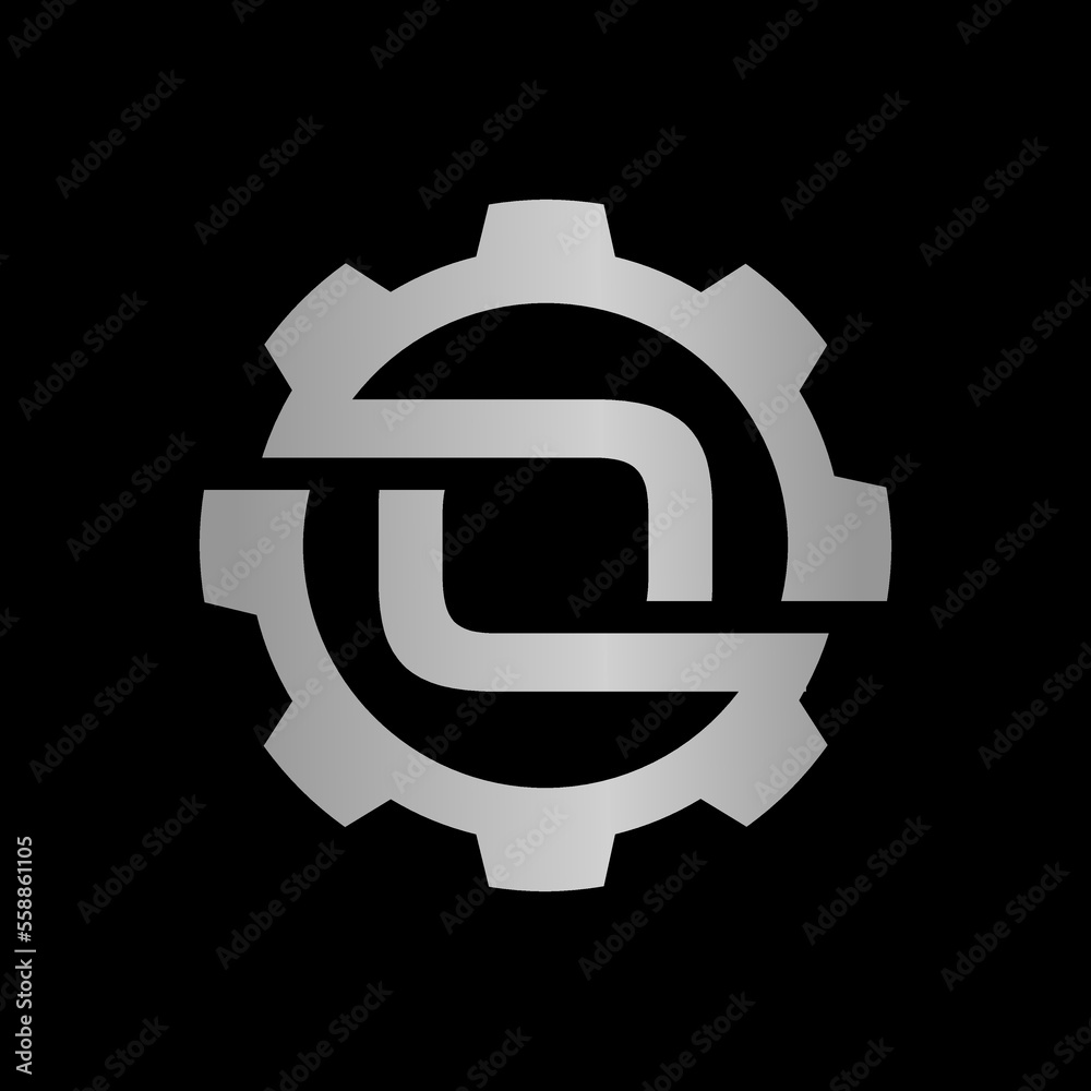 Letter O gear vector template logo. This Design is suitable for technology, industrial or automotive. Gradient. Gray. Letter O gear vector template logo. This Design is suitable for technology, industrial or automotive. Gradient. Gray.