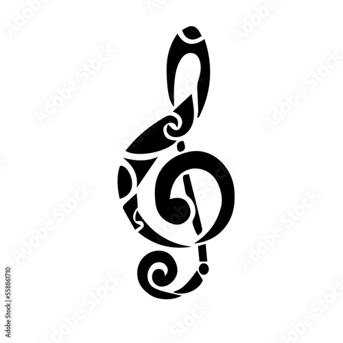 Fancy Treble Clef