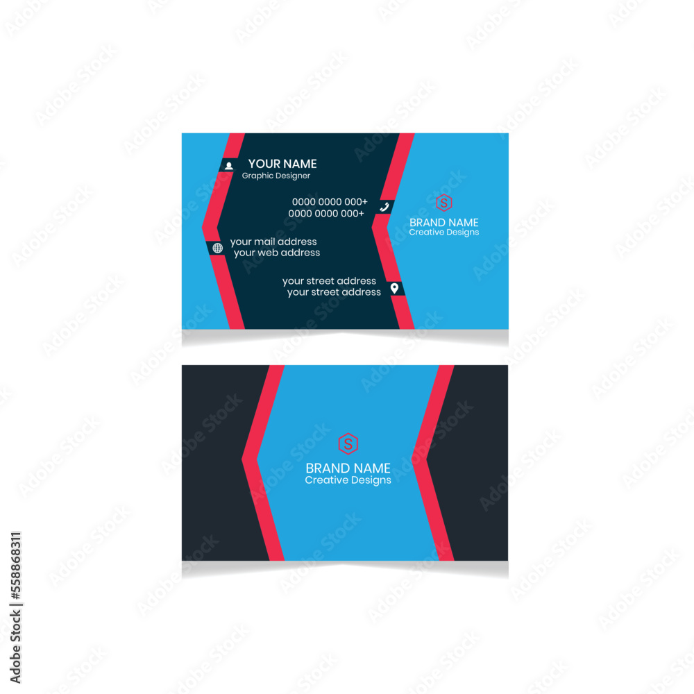 vector modern creative design business card template vector modern creative design business card template