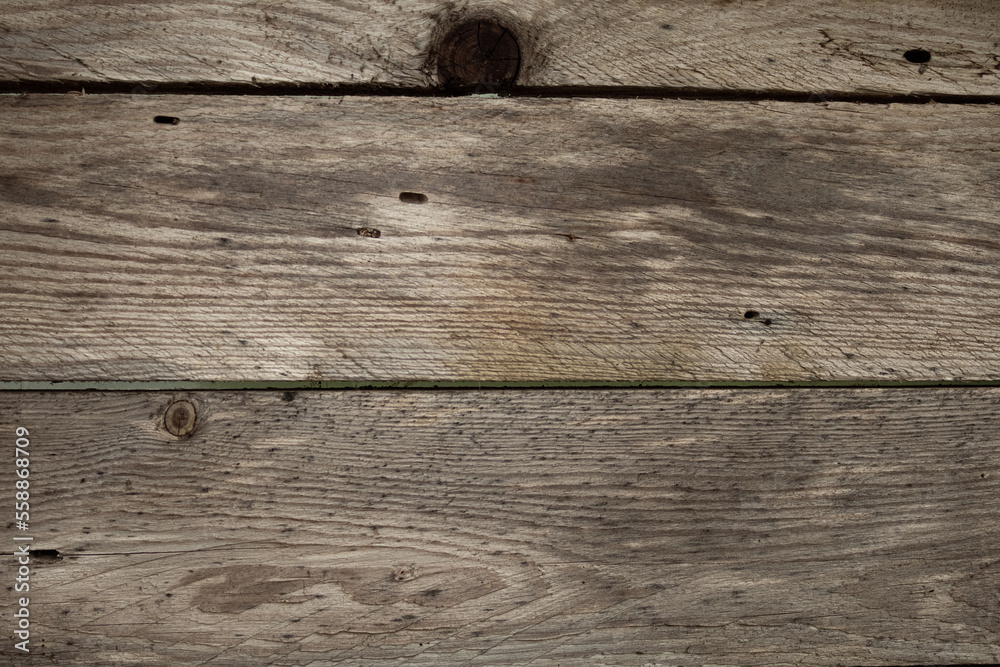 Texture of old wooden planks close up Texture of old wooden planks close up
