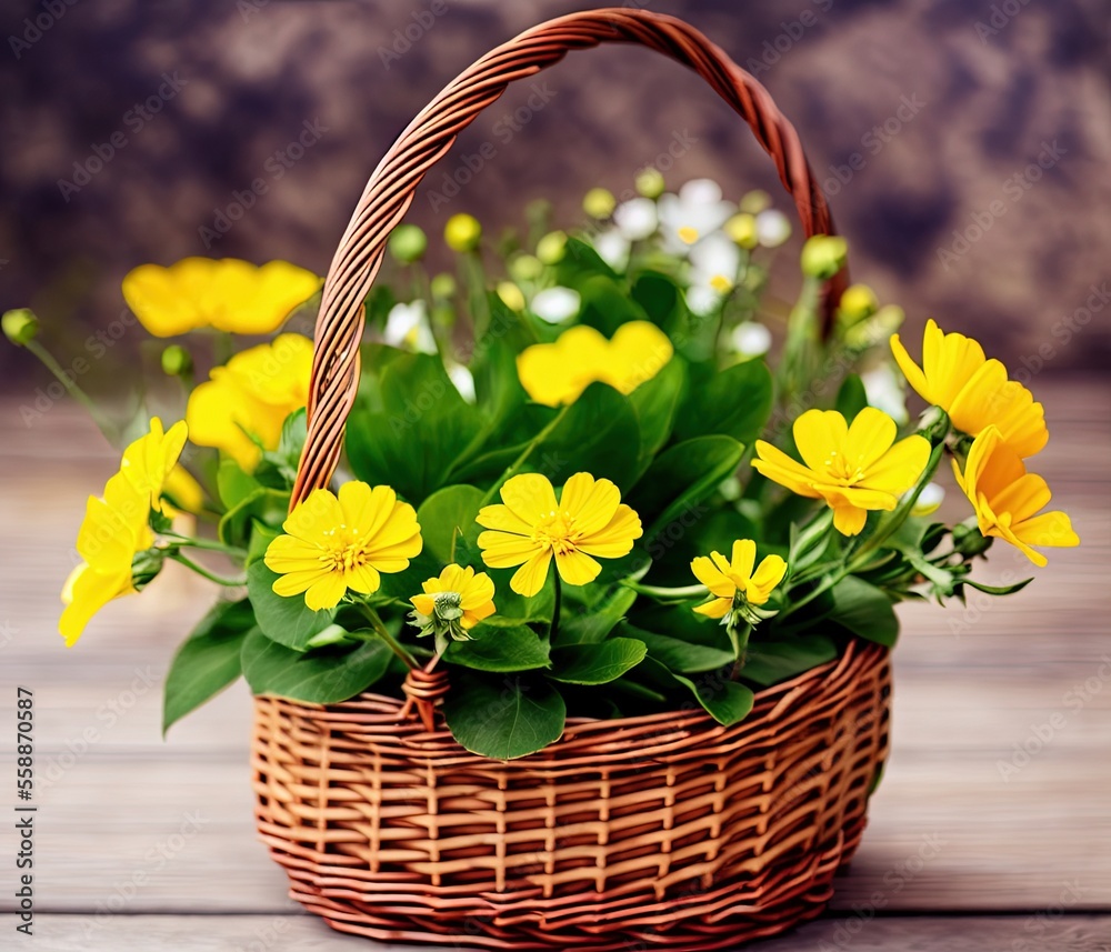bouquet of beautiful flowers on wooden background bouquet of beautiful flowers on wooden background