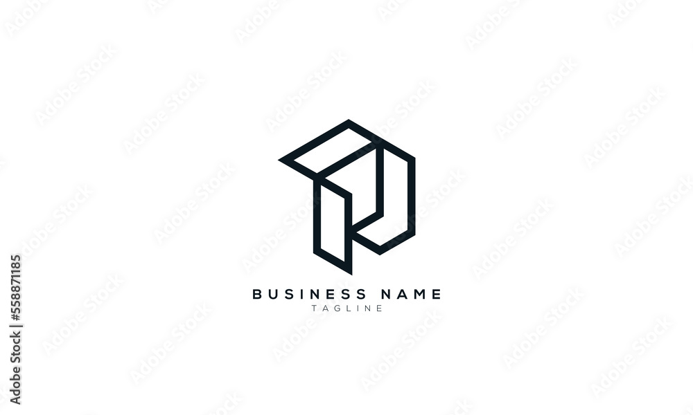 TP, PT, P, Abstract initial monogram letter alphabet logo design TP, PT, P, Abstract initial monogram letter alphabet logo design