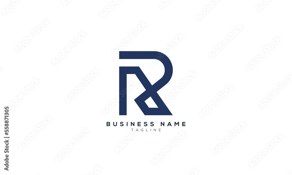 AR, RA, RI, IR, PR, RP, Abstract initial monogram letter alphabet logo design AR, RA, RI, IR, PR, RP, Abstract initial monogram letter alphabet logo design