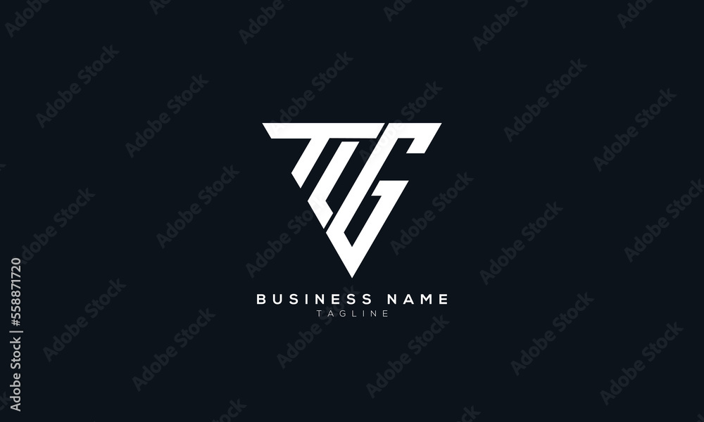 TLG, GLT, LTG, TGL, GTL, TIG, GIT, Abstract initial monogram letter alphabet logo design TLG, GLT, LTG, TGL, GTL, TIG, GIT, Abstract initial monogram letter alphabet logo design