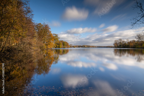 Unterbach lake, Dusseldorf, Germany photo