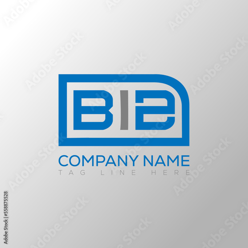 BIZ letter logo creative design. BIZ unique design.
