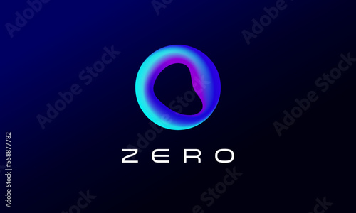 Letter O Logo - Modern Circle Logo - Open Web IT Software and Technology Vector Logo