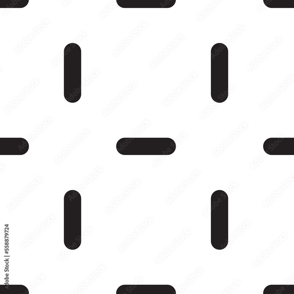 Seamless pattern of dashed lines. Vector illustration. Seamless pattern of dashed lines. Vector illustration.