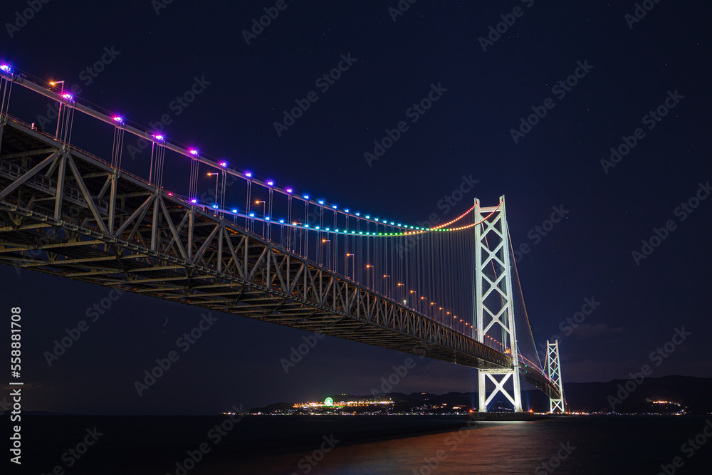 Obraz premium 明石海峡大橋