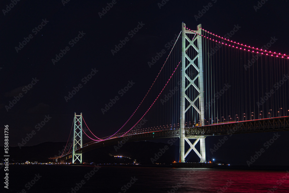 Fototapeta premium 明石海峡大橋
