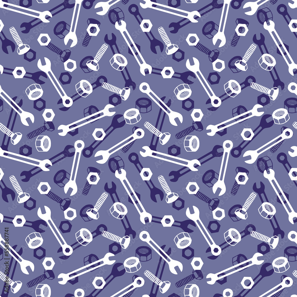 Seamless pattern of worker's tools. Vector stock illustration eps10. Seamless pattern of worker's tools. Vector stock illustration eps10.
