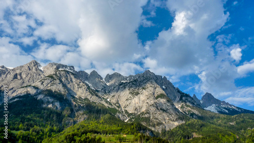 Austria, Salzburg, a large mountain in the background © SkandaRamana