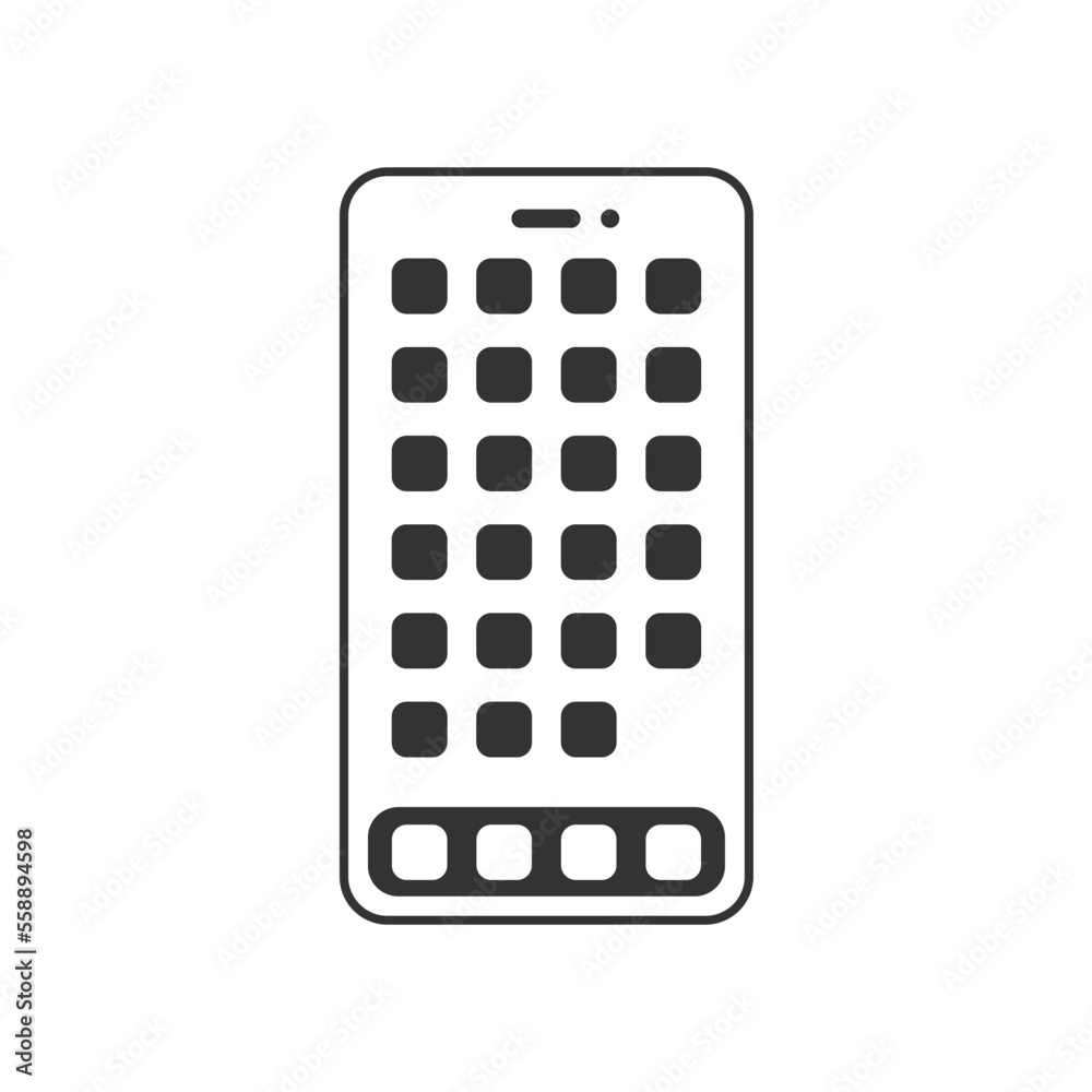Smartphone icon. Gadget symbol modern, simple, vector, icon for website design, mobile app, ui. Vector Illustration Smartphone icon. Gadget symbol modern, simple, vector, icon for website design, mobile app, ui. Vector Illustration