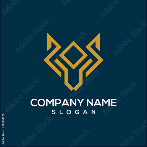  wolf head logo abstract
simple,clean,minimalst,abstract,and modern