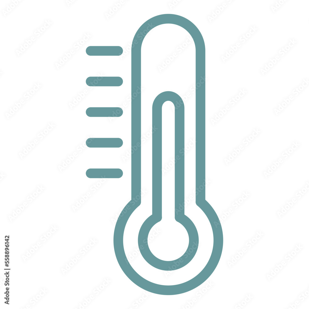 Thermometer Icon Style Thermometer Icon Style