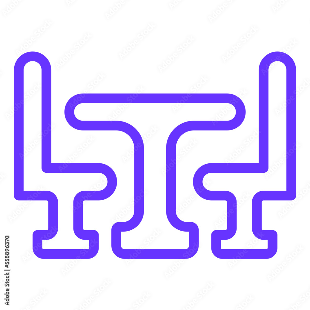 Dining Table Icon Style Dining Table Icon Style