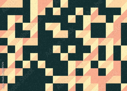 Implementation of Edward Zajec’s “Il Cubo” from 1971. Essentially a Truchet tile set of 8 tiles and rules for placement art illustration