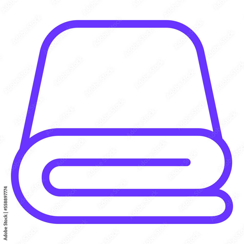 Blanket Icon Style Blanket Icon Style