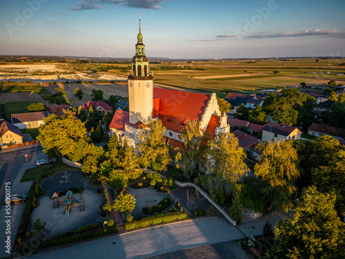 kościół katolicki w Chrząszczycach województwo opolskie Polska photo