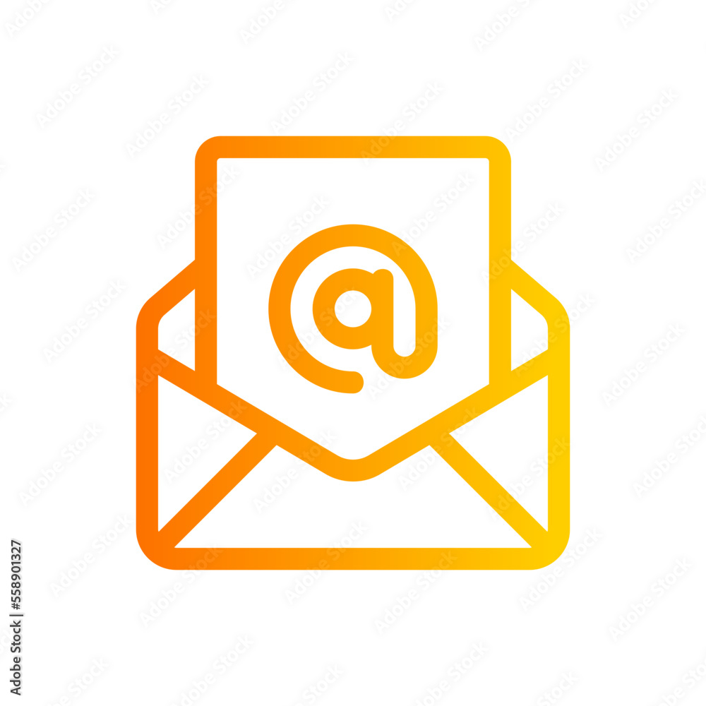 email gradient icon email gradient icon