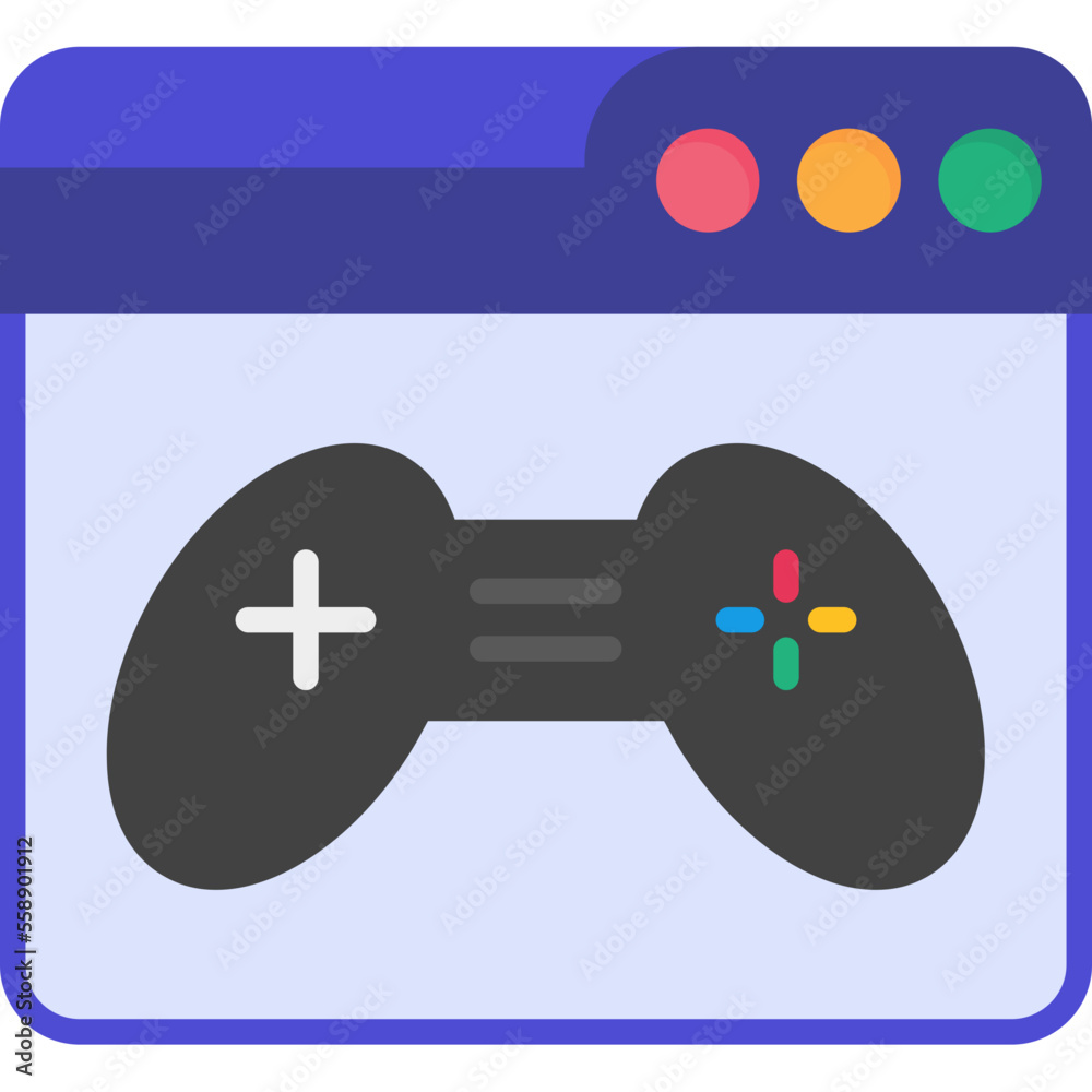 Browser Games Icon Browser Games Icon