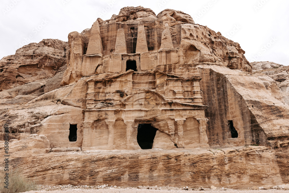 Obelisk Tomb at Petra, Jordan